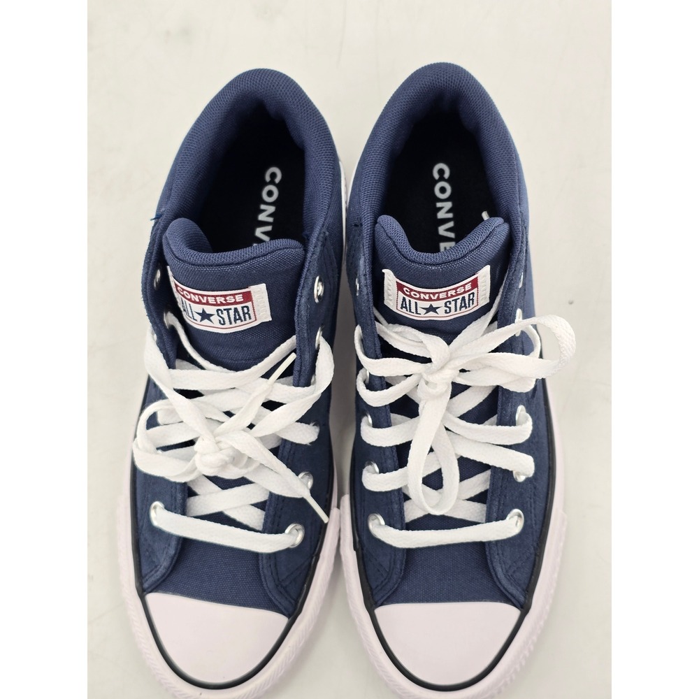 Converse Chuck Taylor All Star Malden Street Mid Mens 6 Womens 8 Navy Blue - VG - Picture 8 of 13
